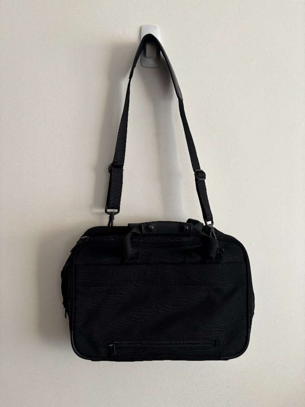 $495 Briggs & Riley Expandable Ballistic Nylon Briefcase/ Laptop Messenger Bag